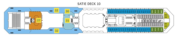 Costa Atlantica Deck 10
