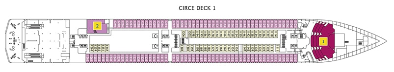 Costa Mediterranea Deckplan
