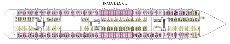 Deckplan Costa Fascinosa