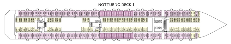 Costa Atlantica Deck 1