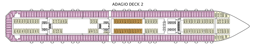 Costa Atlantica Deck 2