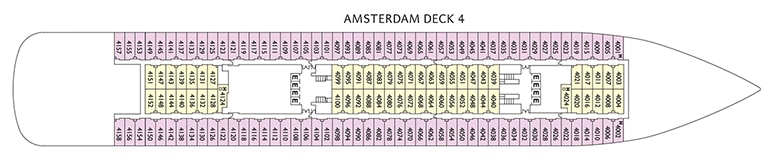 Costa neoRomantica Deckplan