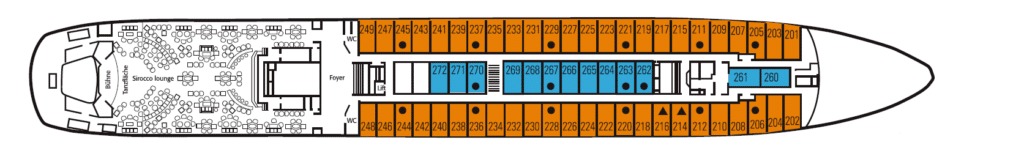 Deckplan MS Berlin