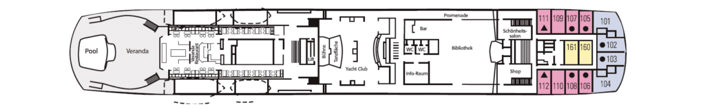 Promenade Deck MS Berlin