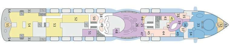 Aidaperle Deck 7