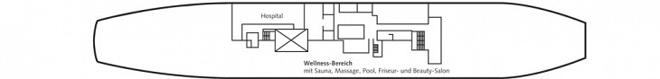 Deckplan MS Astor