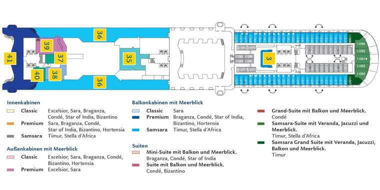 Costa Diadema Deck 11