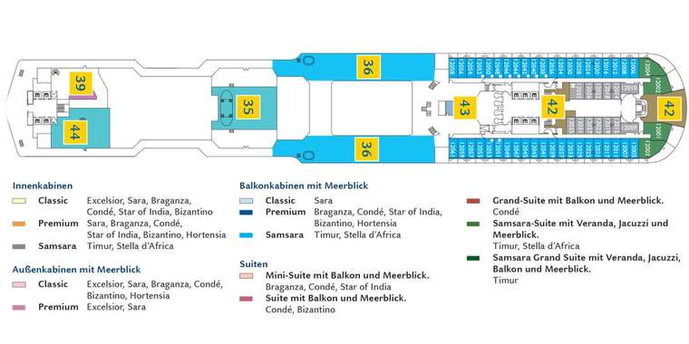Costa Diadema Deck 12
