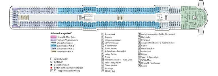 Mein Schiff 3 Deck 11