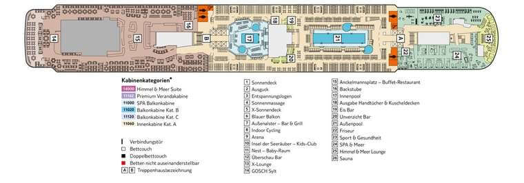 Mein Schiff 3 Deck 12