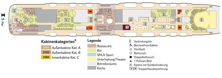 Mein Schiff 5 Deck 5