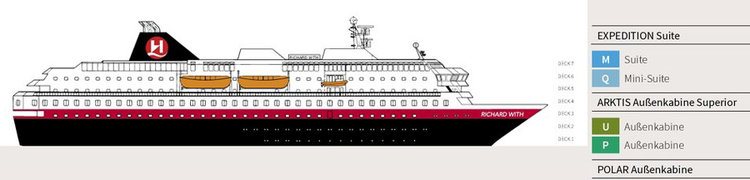 Deckplan MS Richard With