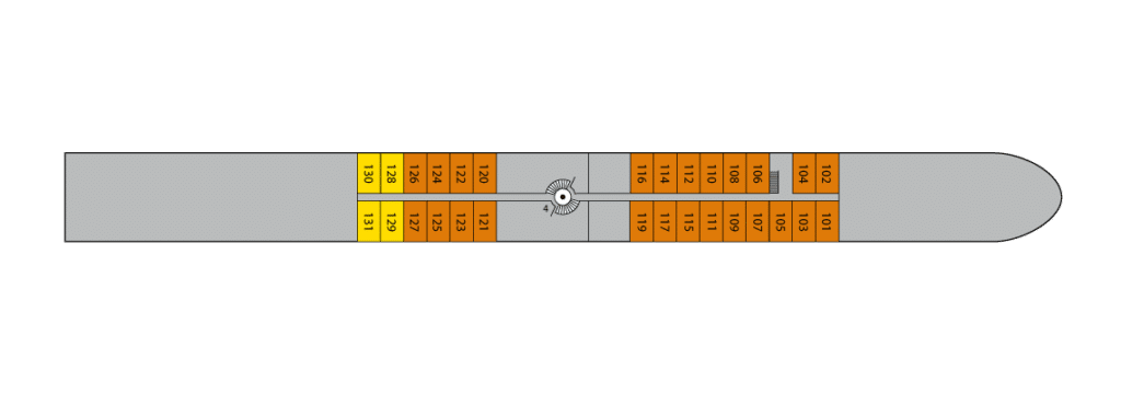 A-Rosa Aqua Deckplan