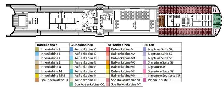 MS Eurodam Deck 10