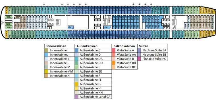 MS VOLENDAM Deck 2