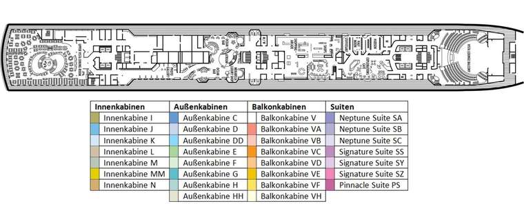 MS NOORDAM Deck 3