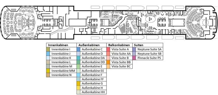 MS ZAANDAM Deck 4