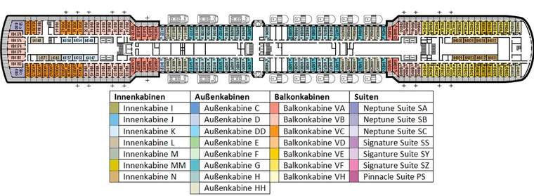 MS ZUIDERDAM Deck 4