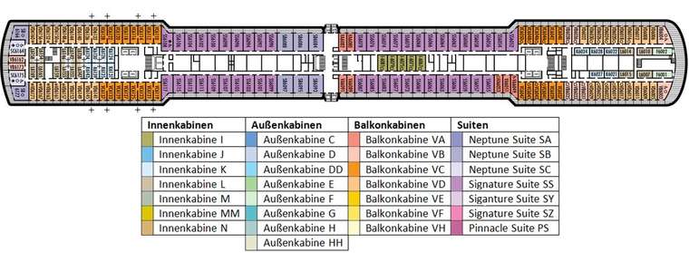 MS ZUIDERDAM Deck 6