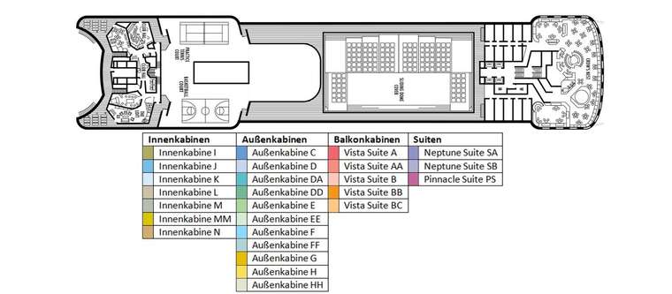MS ZAANDAM Deck 9