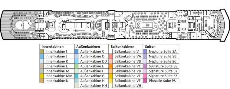MS NOORDAM Deck 9