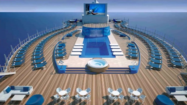 MSC Seaside Pooldeck