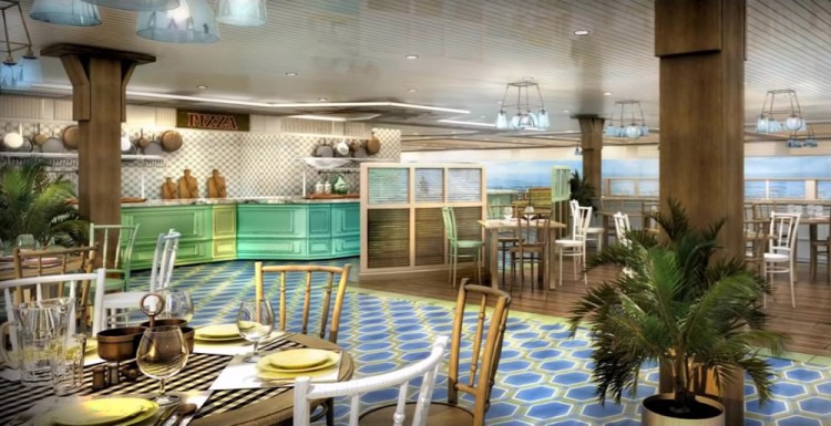 MSC Seaside Restaurants und bars