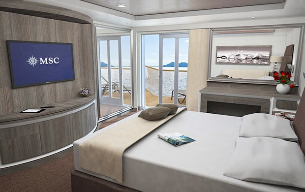 MSC Seaside Kabinen