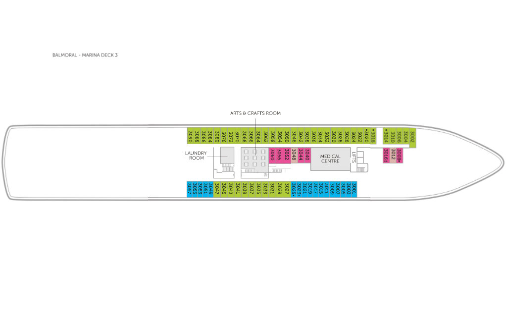 Deckplan Balmoral