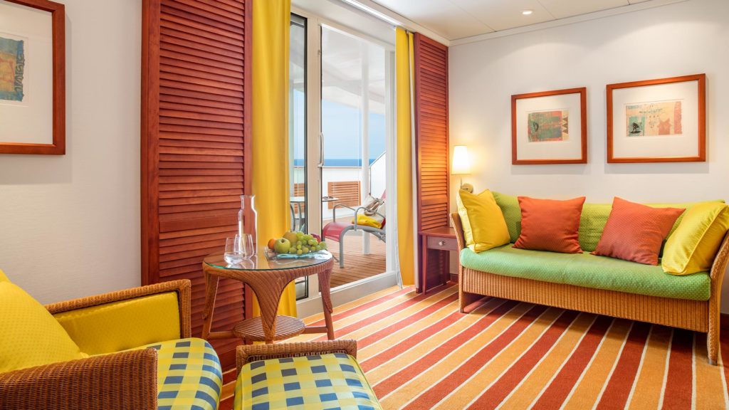 AIDAvita Premium-Suite mit Sonnendeck