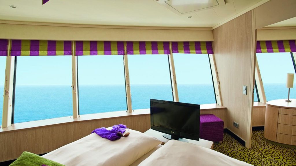 AIDAsol Panorama-Deluxe-Suite mit privatem Sonnendeck