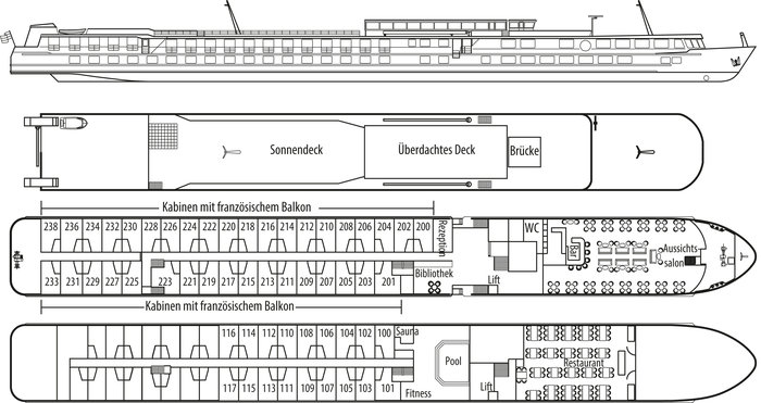 MS VistaClassica Deckplan