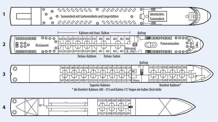 MS VistaExplorer Deckplan