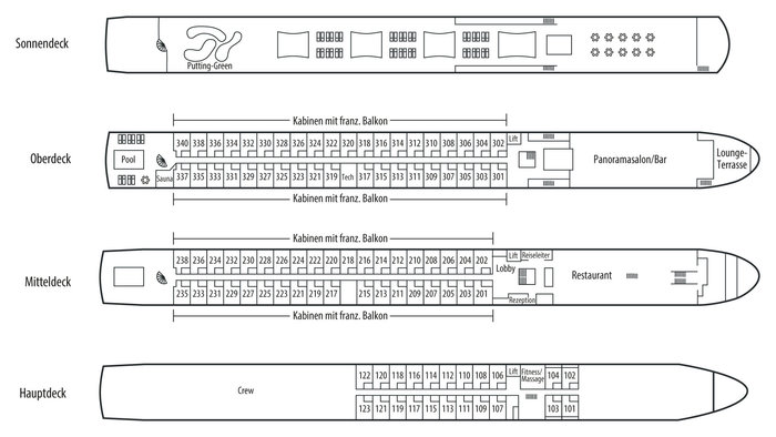 MS VistaStar Deckplan