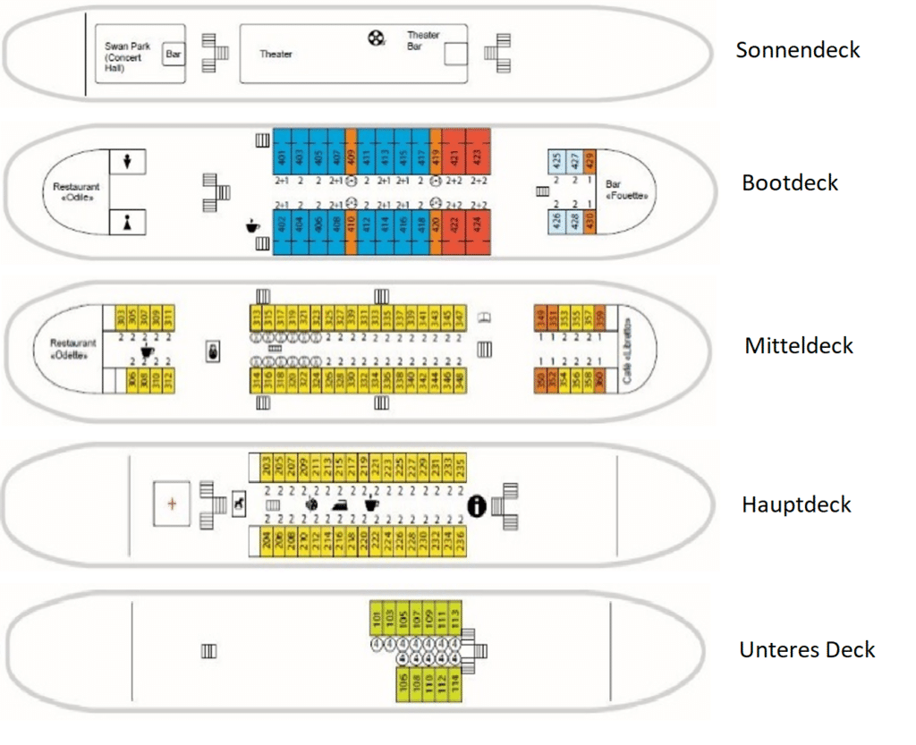MS Crucelake Deckplan