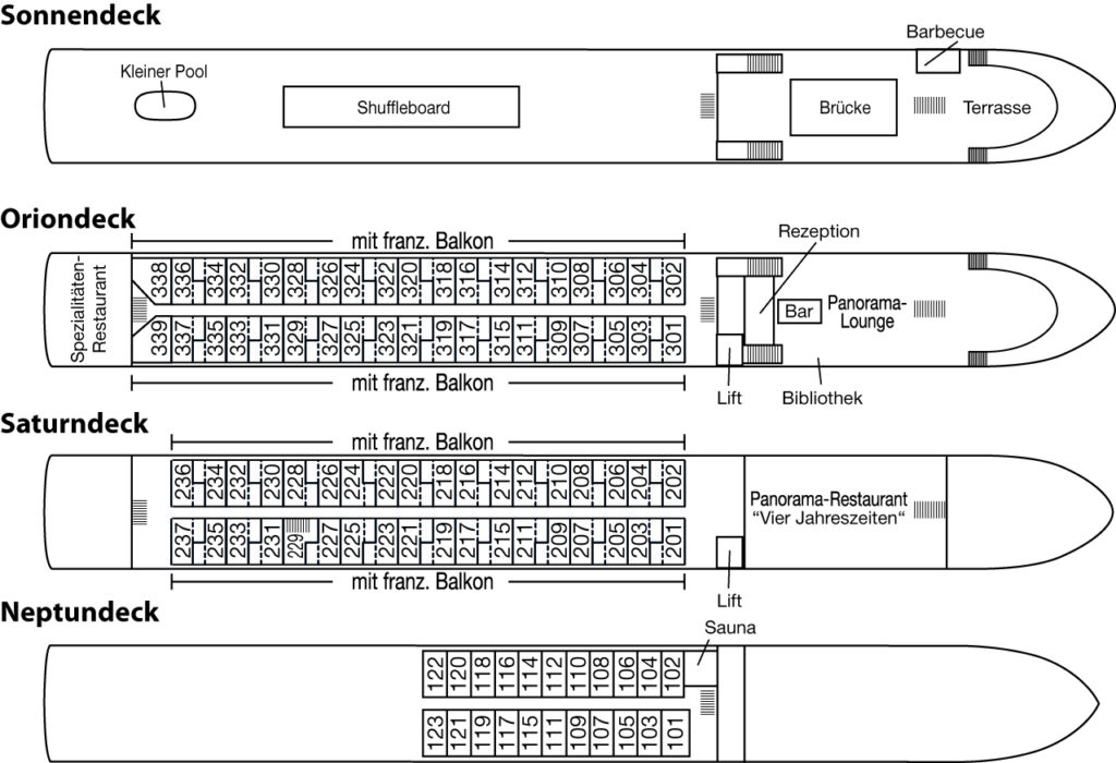 MS Alena Deckplan