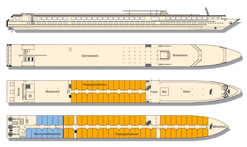MS Van Gogh Deckplan