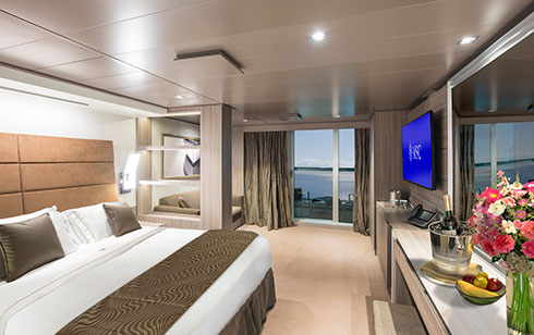 MSC Seaview Yacht Club Deluxe Suite