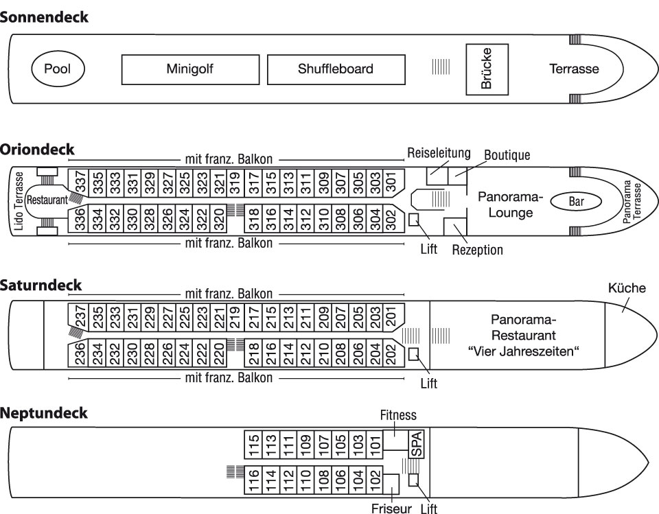 MS Anesha Deckplan
