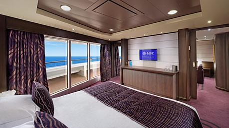 MSC Splendida Familien Suite