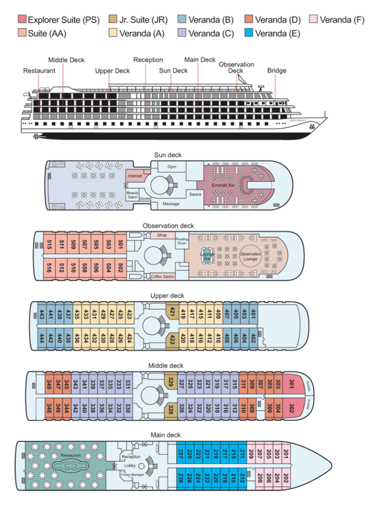 Viking Emerald Deckplan