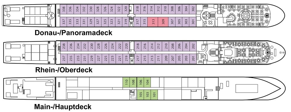 TC Sapphire Deckplan