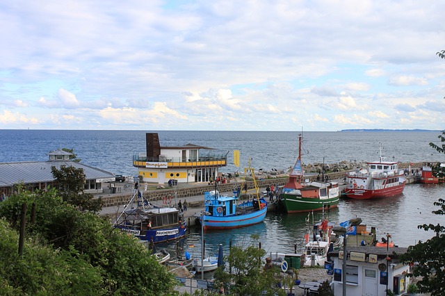 Kreuzfahrtschiffe in Sassnitz auf Rügen