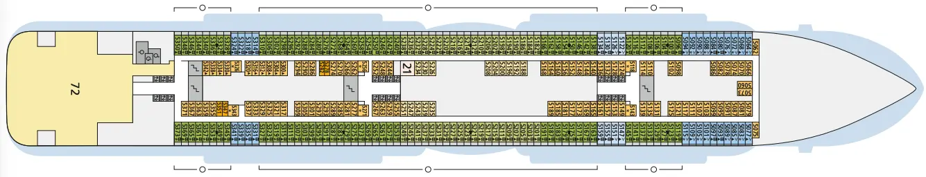 AIDAcosma Deck 5