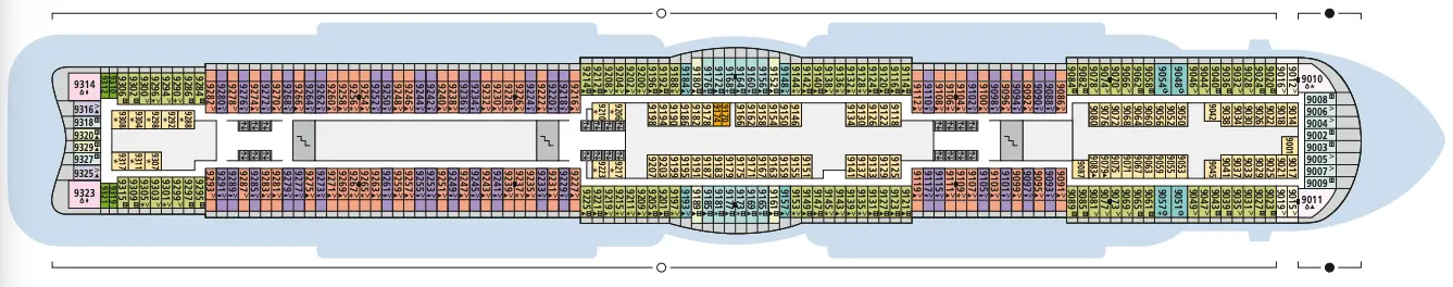 AIDAcosma Deck 9