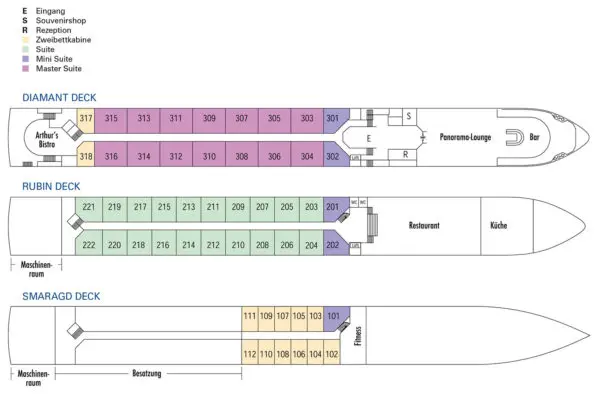 MS Treasures Deckplan