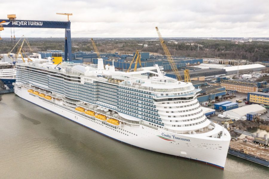 Costa Crociere übernimmt Costa Toscana als zweites LNG-Schiff der Flotte