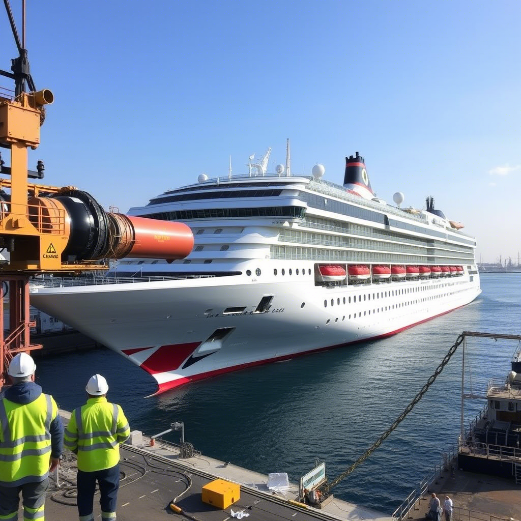 So teuer ist der Treibstoff für ein Kreuzfahrtschiff