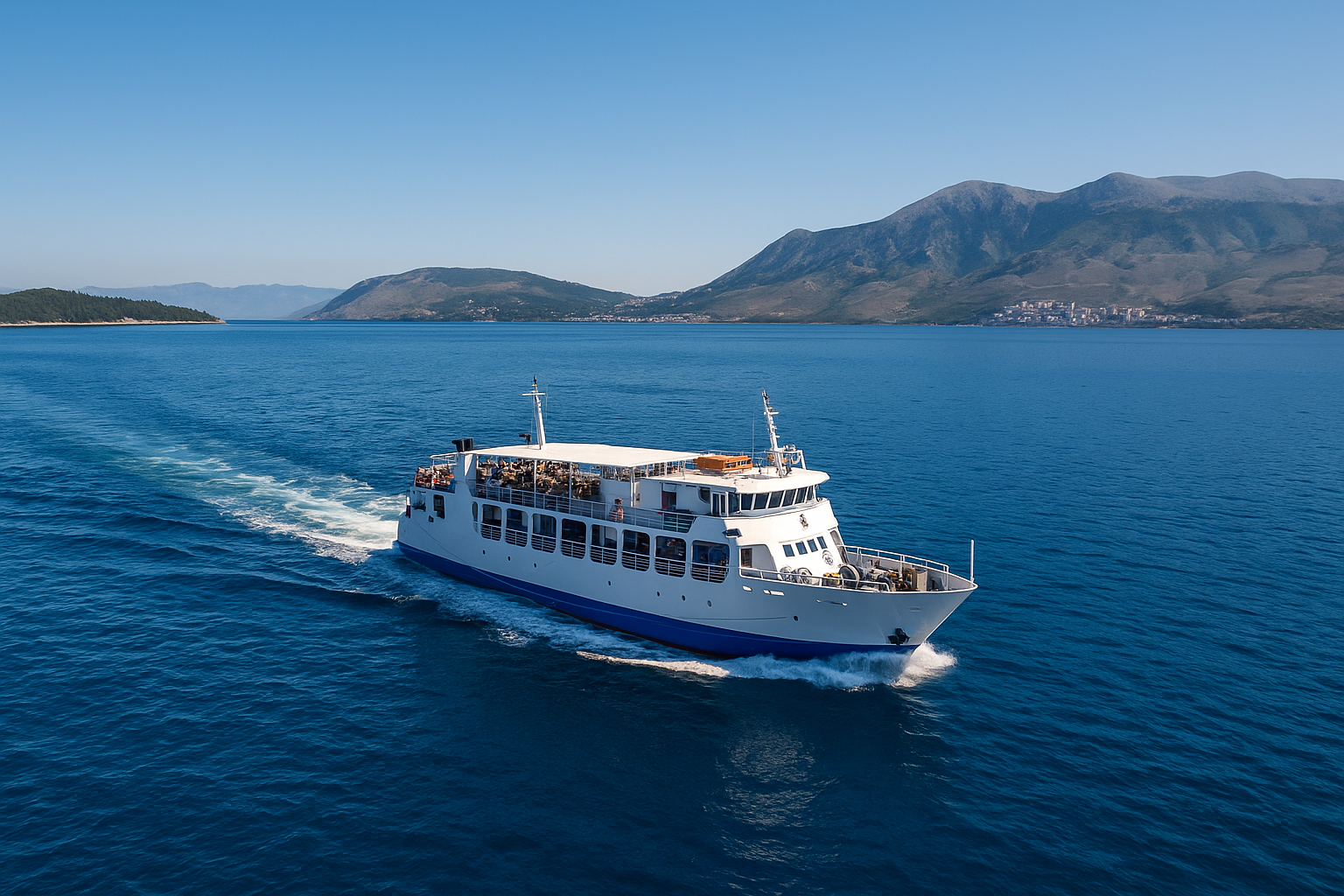 Fähre Korfu – Saranda: